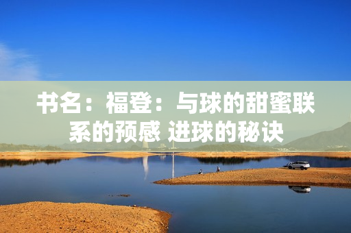 书名：福登：与球的甜蜜联系的预感 进球的秘诀
