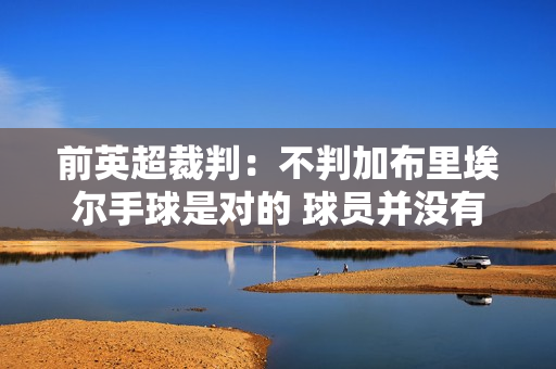 前英超裁判：不判加布里埃尔手球是对的 球员并没有从中受益